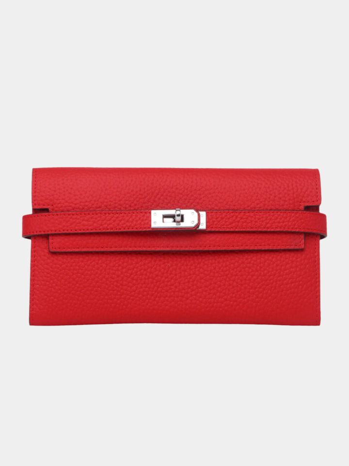 ELEGANT LOCK FLAP WALLET