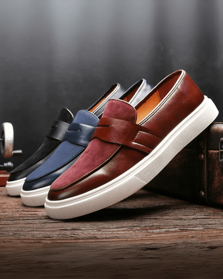 Naples Leather Loafers
