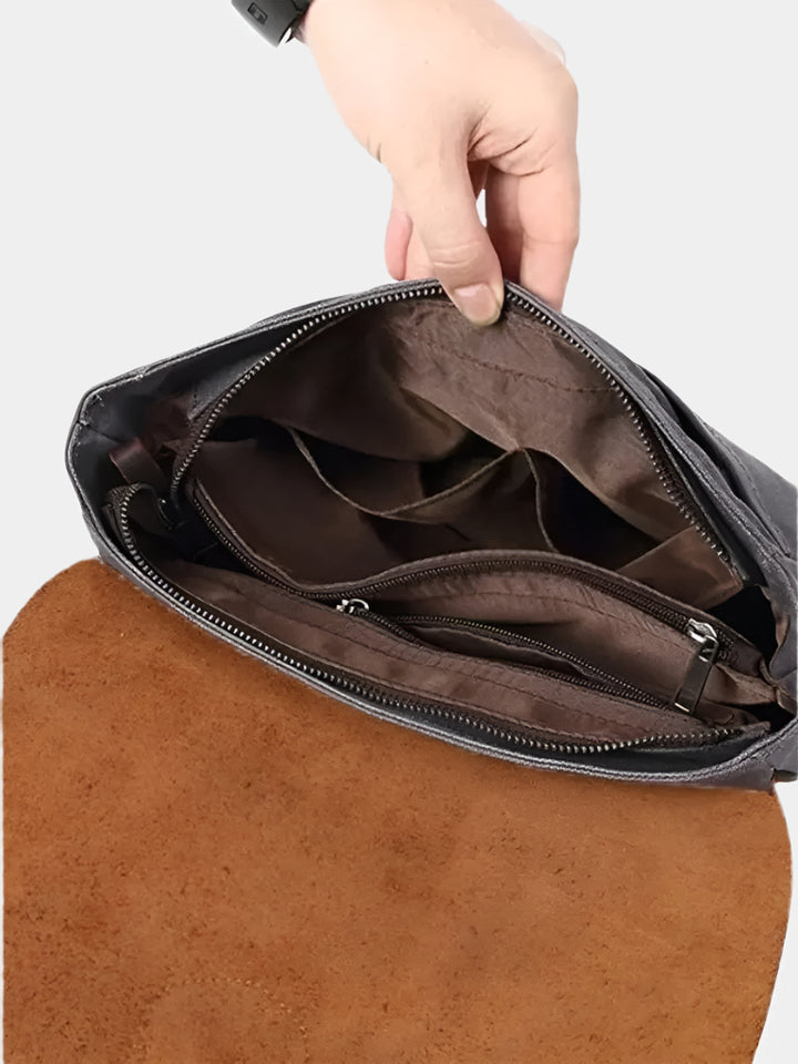 HERITAGE CANVAS CROSSBODY CLUTCH