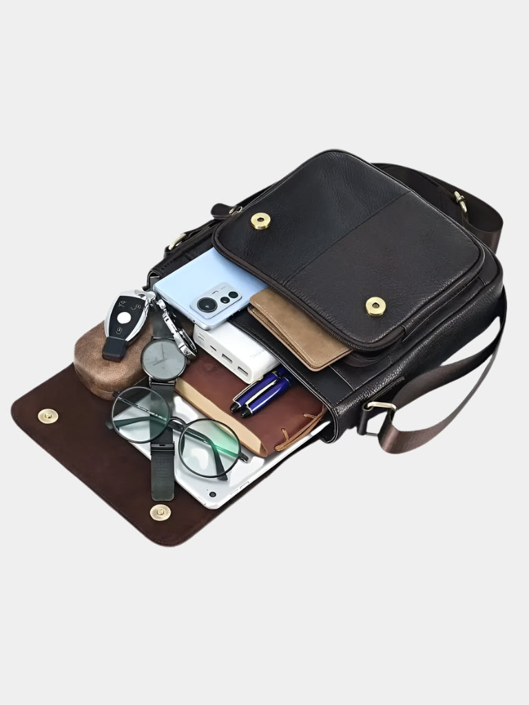 MODERN MULTI-POCKET CROSSBODY BAG