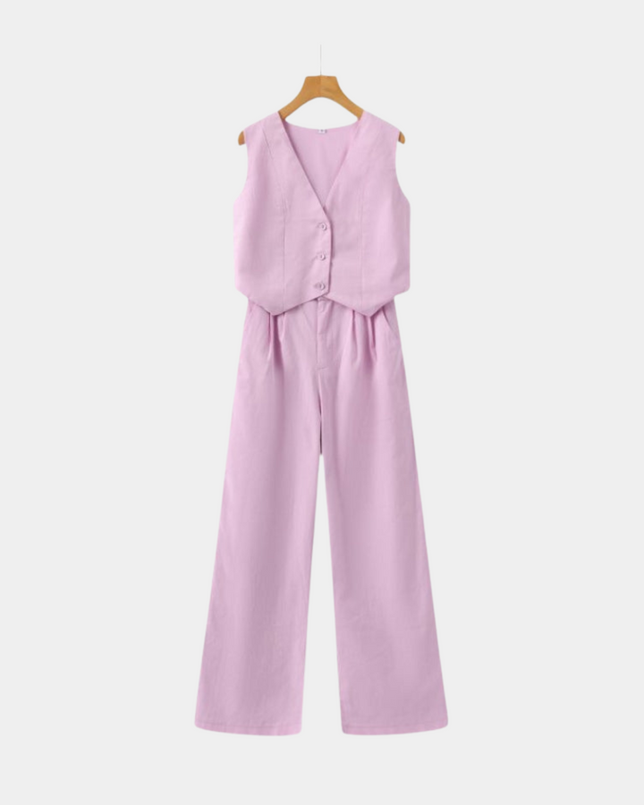 MINIMAL SLEEVELESS JUMPSUIT