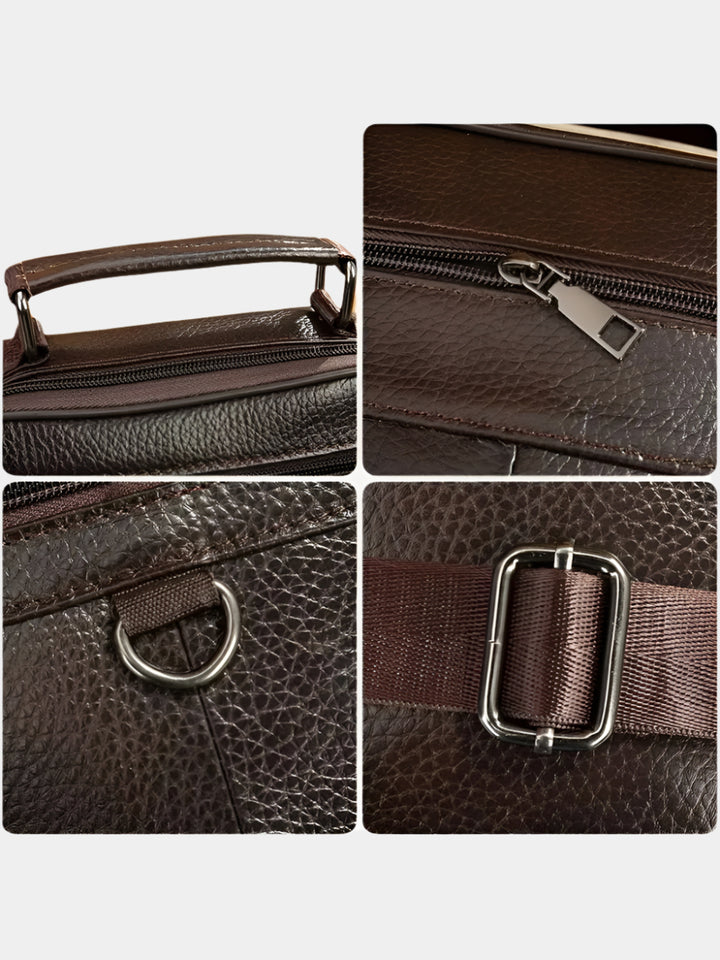 URBAN FUNCTIONAL LEATHER CROSSBODY BAG