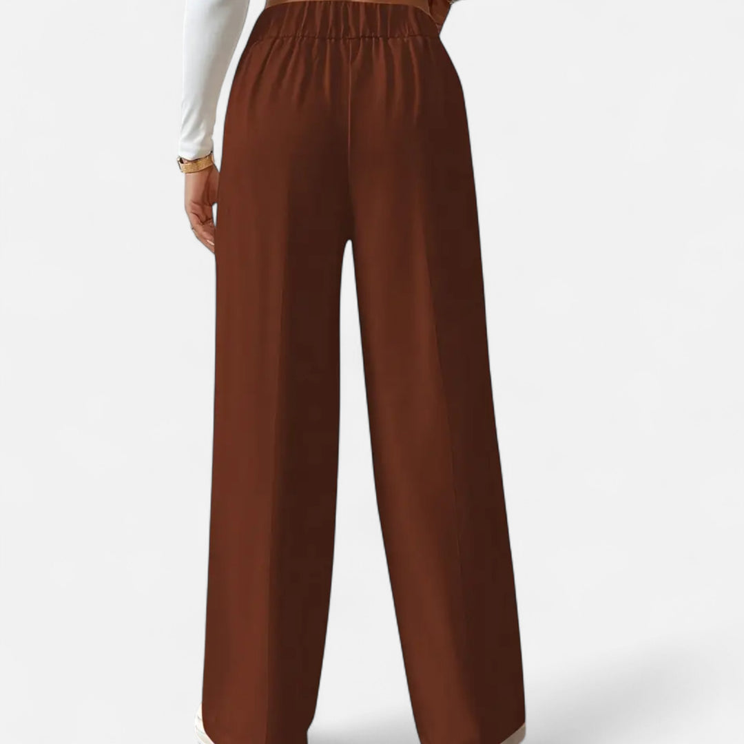 NOMU Lifestyle | Women’s Button-Detail Pants – Refined Silhouette