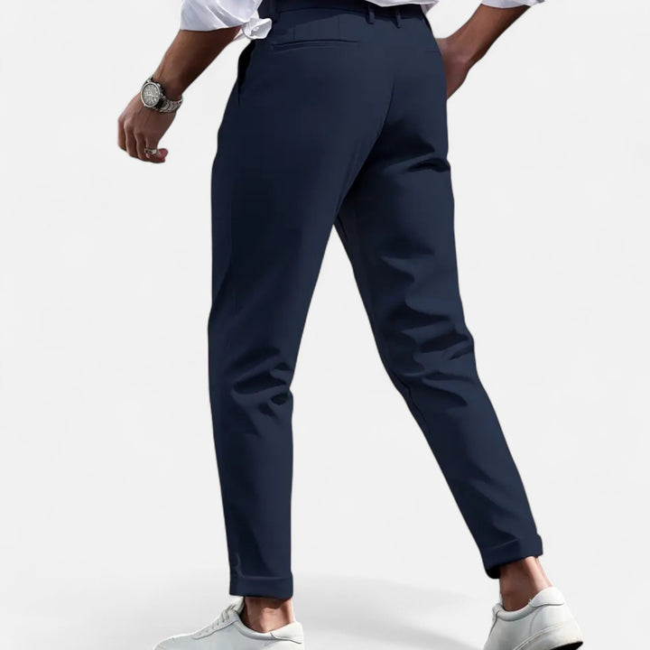 NOMU Lifestyle | Men’s Slim Fit Casual Suit Trousers