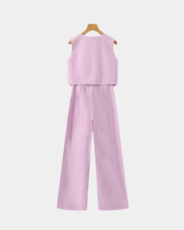 MINIMAL SLEEVELESS JUMPSUIT