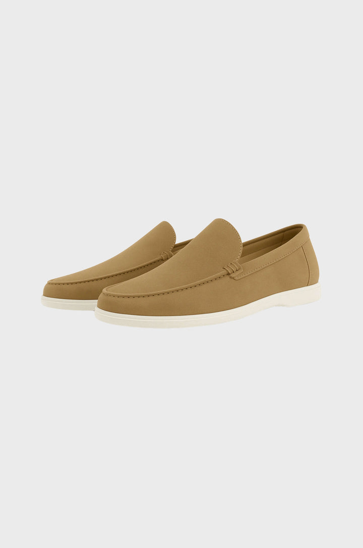 Low Leather Loafers