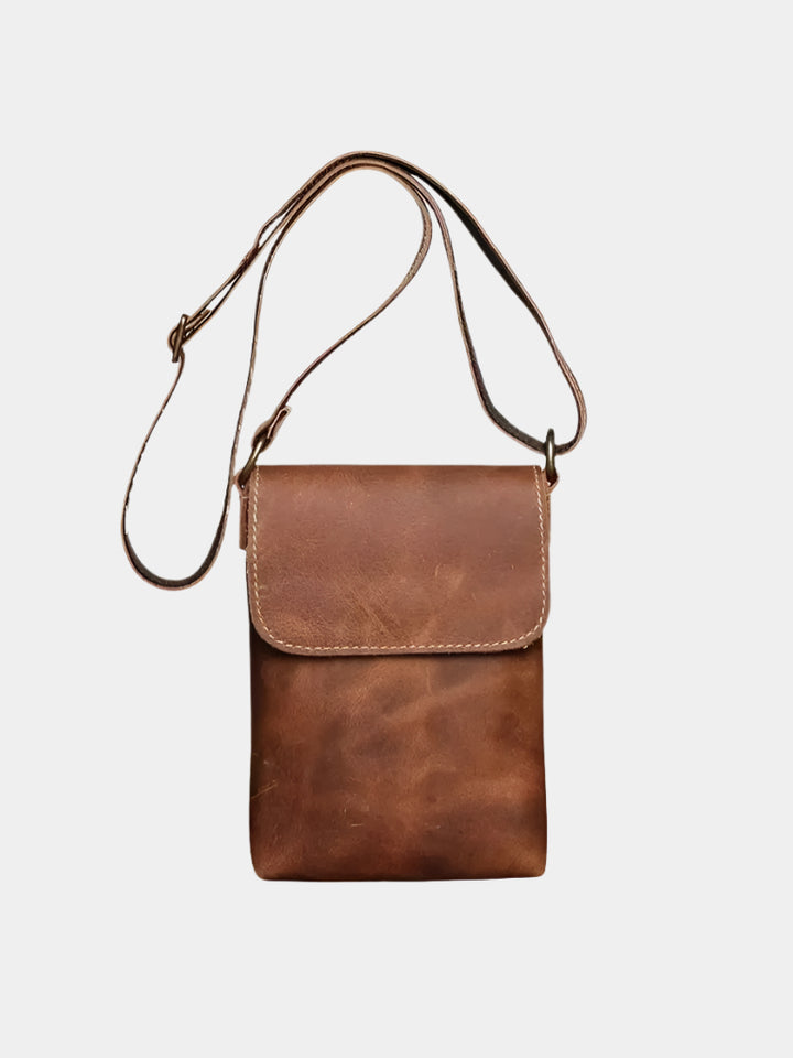VINTAGE SLIM LEATHER POUCH