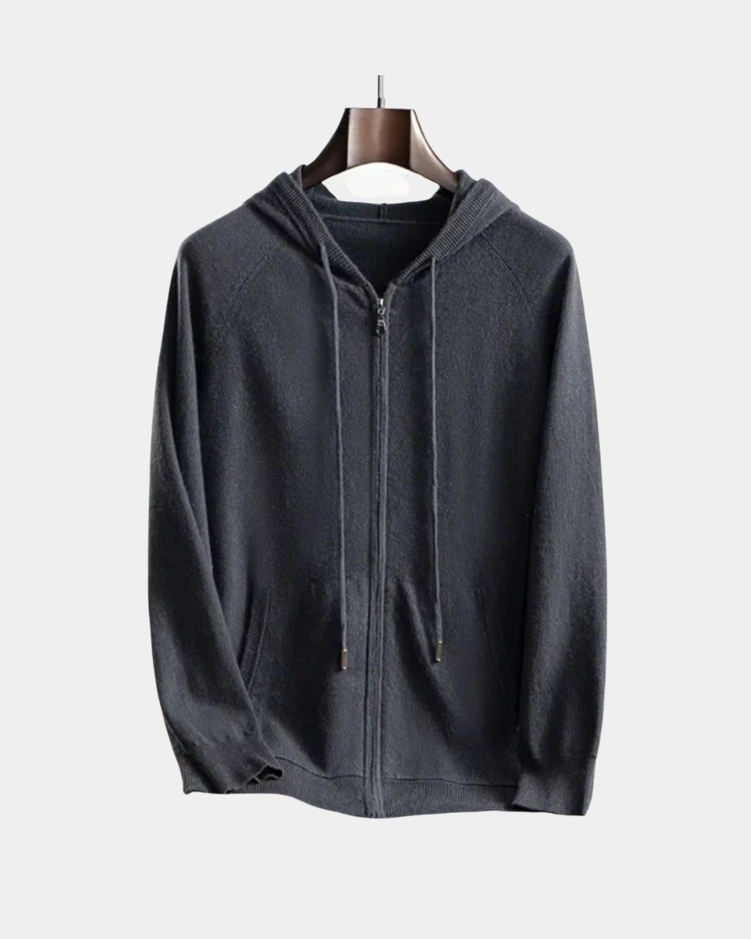 ESSENTIAL SOFT KNIT ZIP HOODIE