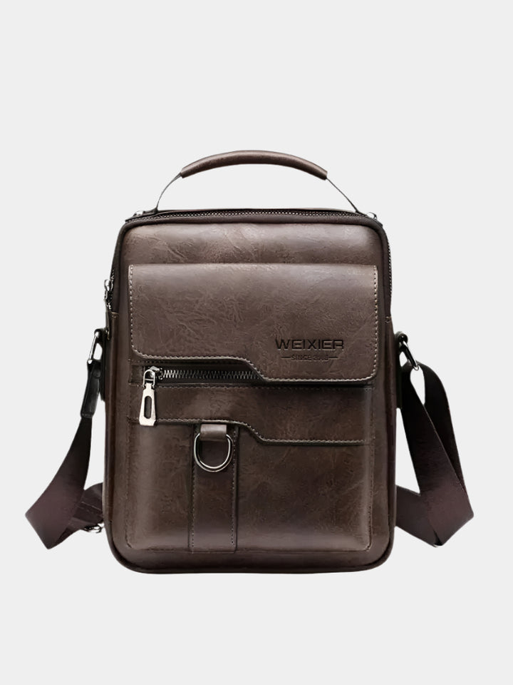 RETRO SQUARE FLAP SATCHEL BAG