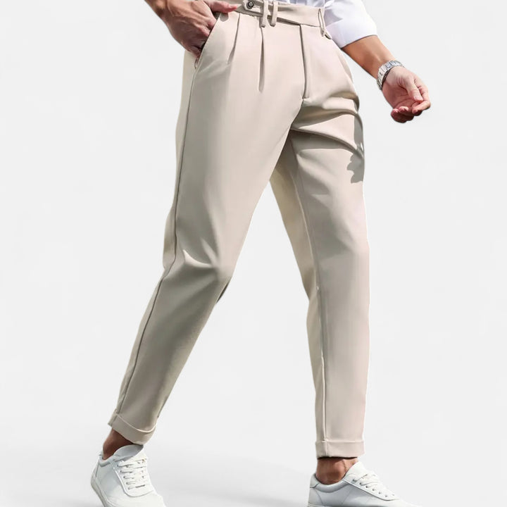 NOMU Lifestyle | Men’s Slim Fit Casual Suit Trousers