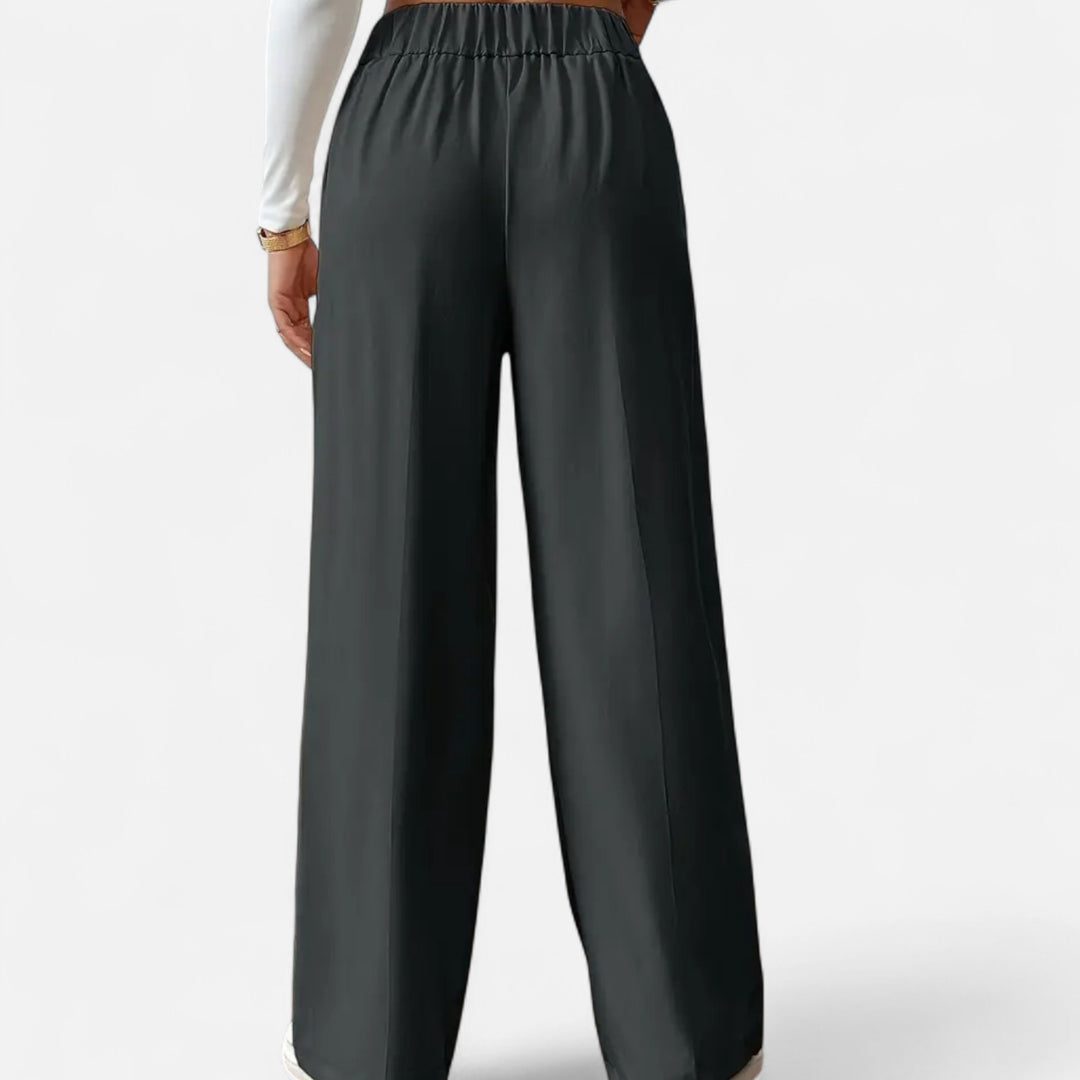 NOMU Lifestyle | Women’s Button-Detail Pants – Refined Silhouette