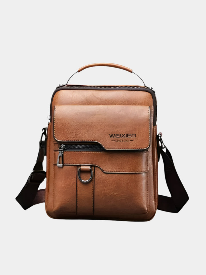RETRO SQUARE FLAP SATCHEL BAG