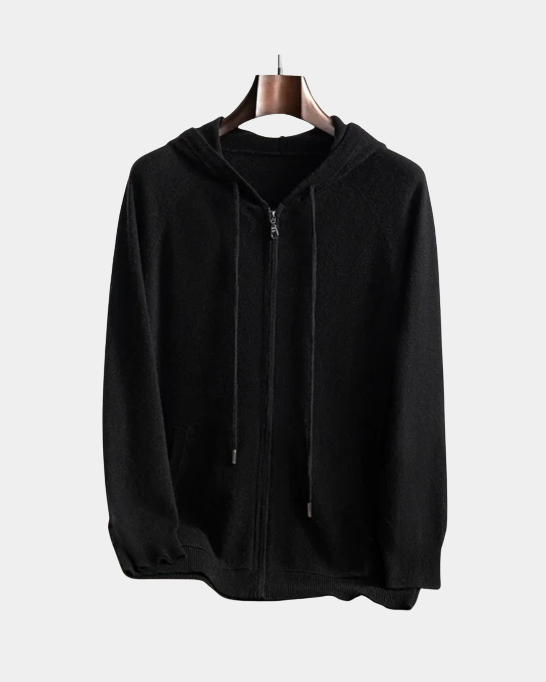 ESSENTIAL SOFT KNIT ZIP HOODIE