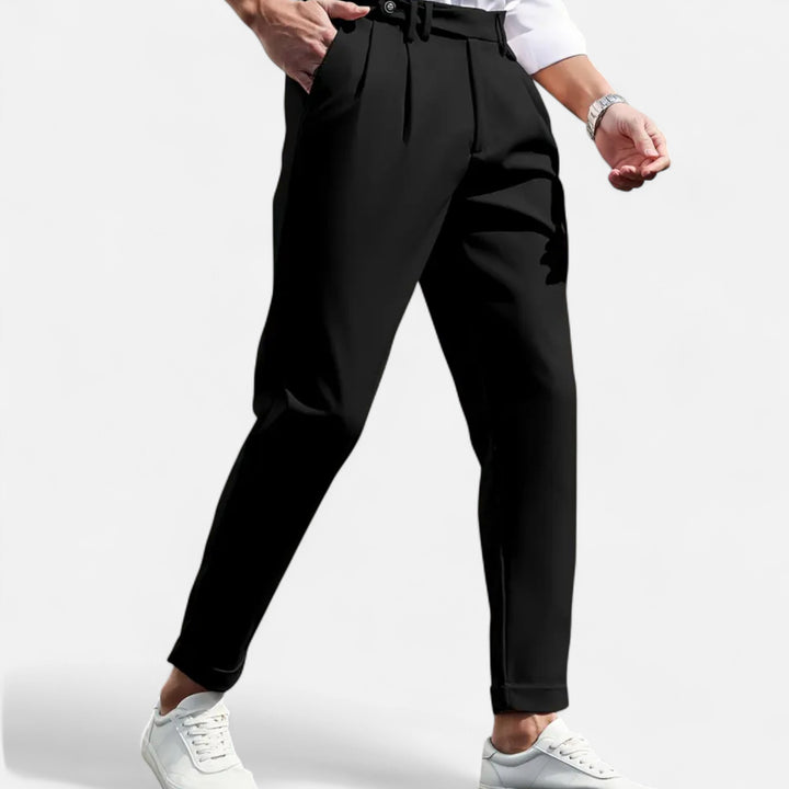 NOMU Lifestyle | Men’s Slim Fit Casual Suit Trousers