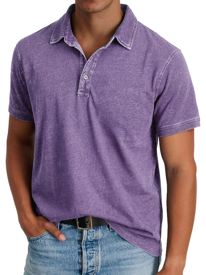 Casual Polo with a Collar