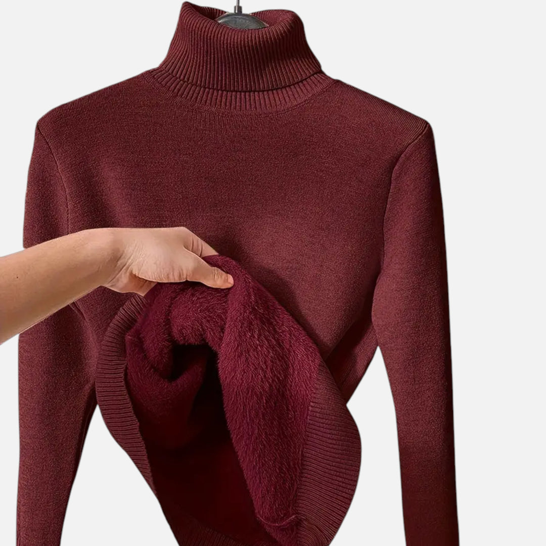 NOMU Lifestyle | Women’s Turtleneck Sweater – Heritage Comfort