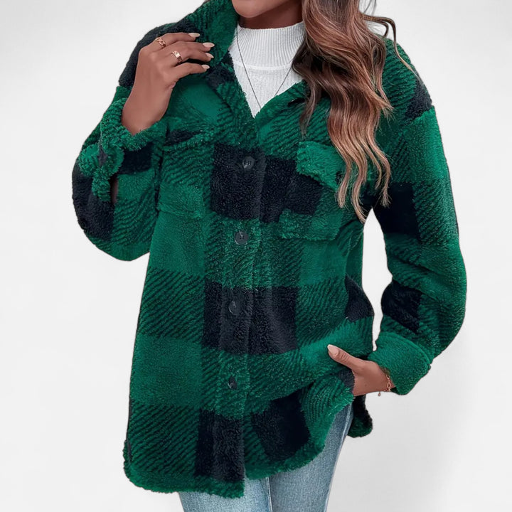 NOMU Lifestyle | Women’s Plush Fleece Coat – Timeless Elegance