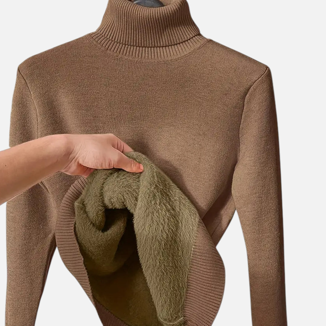 NOMU Lifestyle | Women’s Turtleneck Sweater – Heritage Comfort