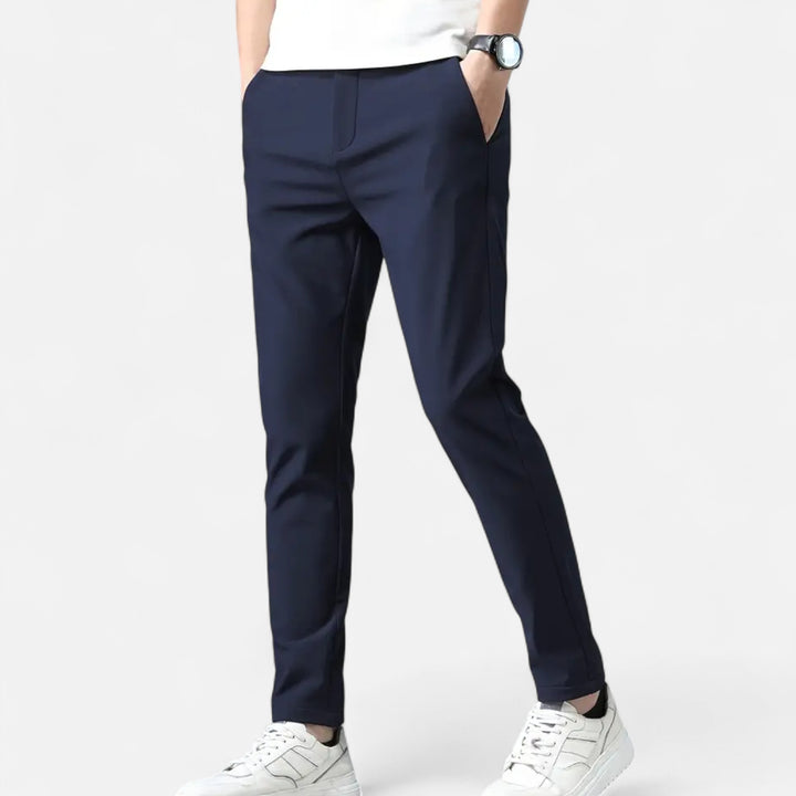NOMU Lifestyle | Men’s Slim Fit Business Casual Trousers