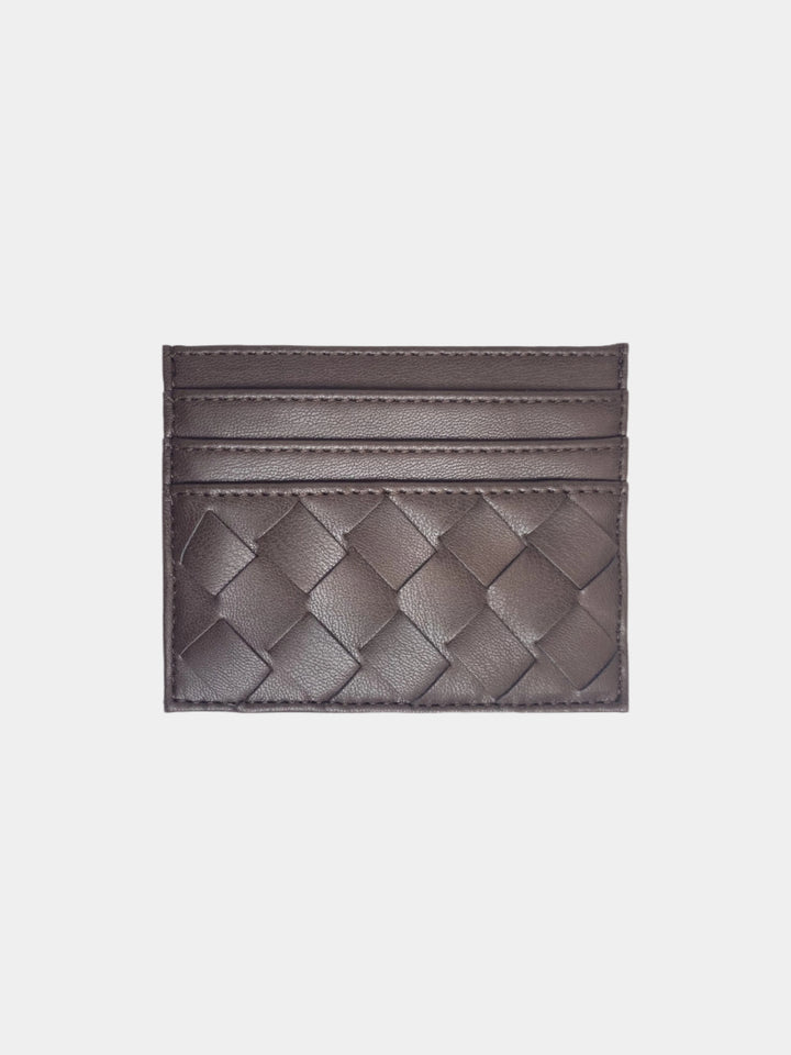 MINIMAL WOVEN CARD HOLDER