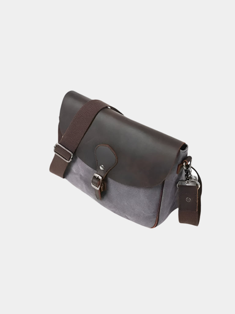 HERITAGE CANVAS CROSSBODY CLUTCH