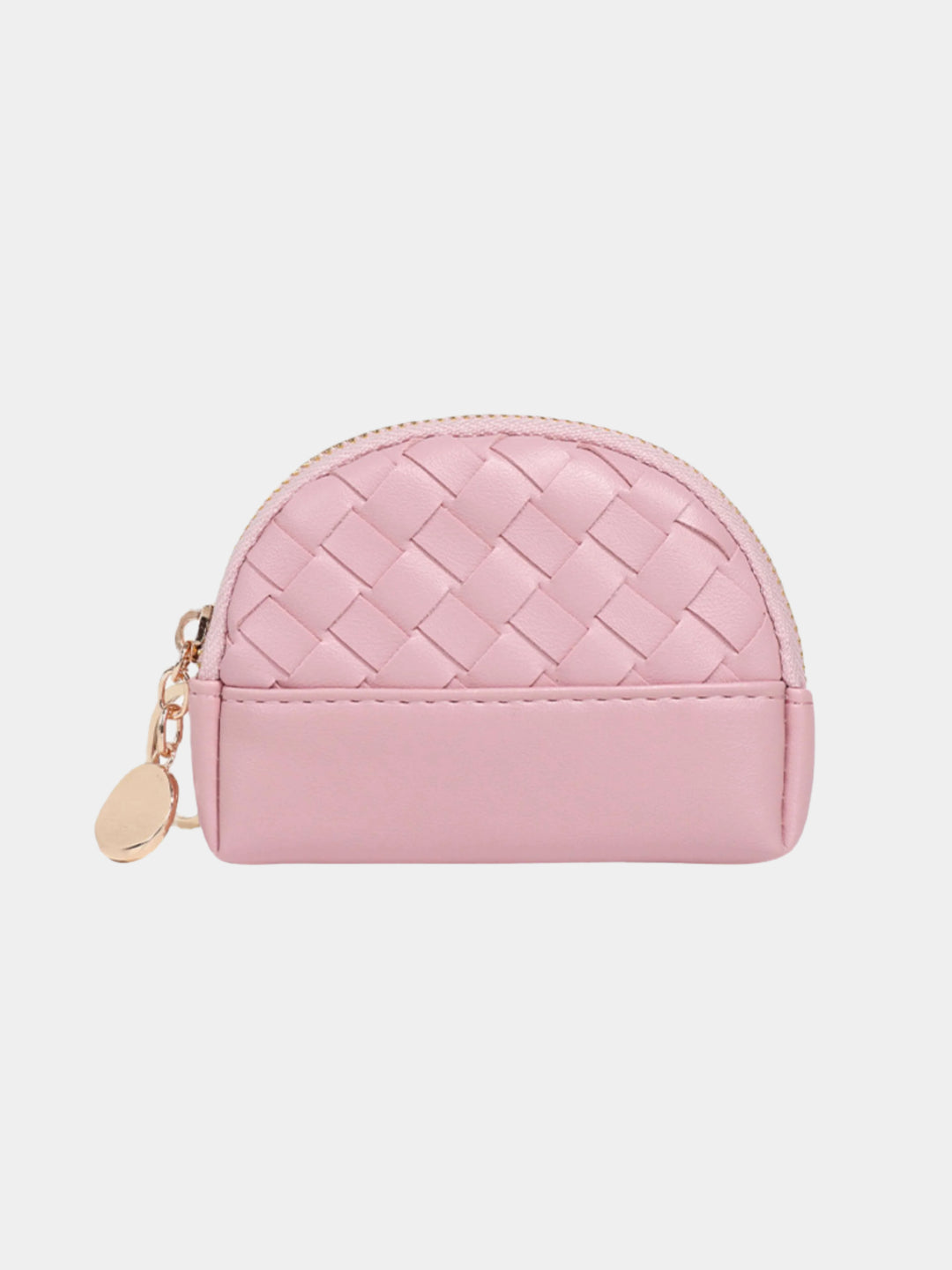WOVEN MINI ZIP COIN PURSE