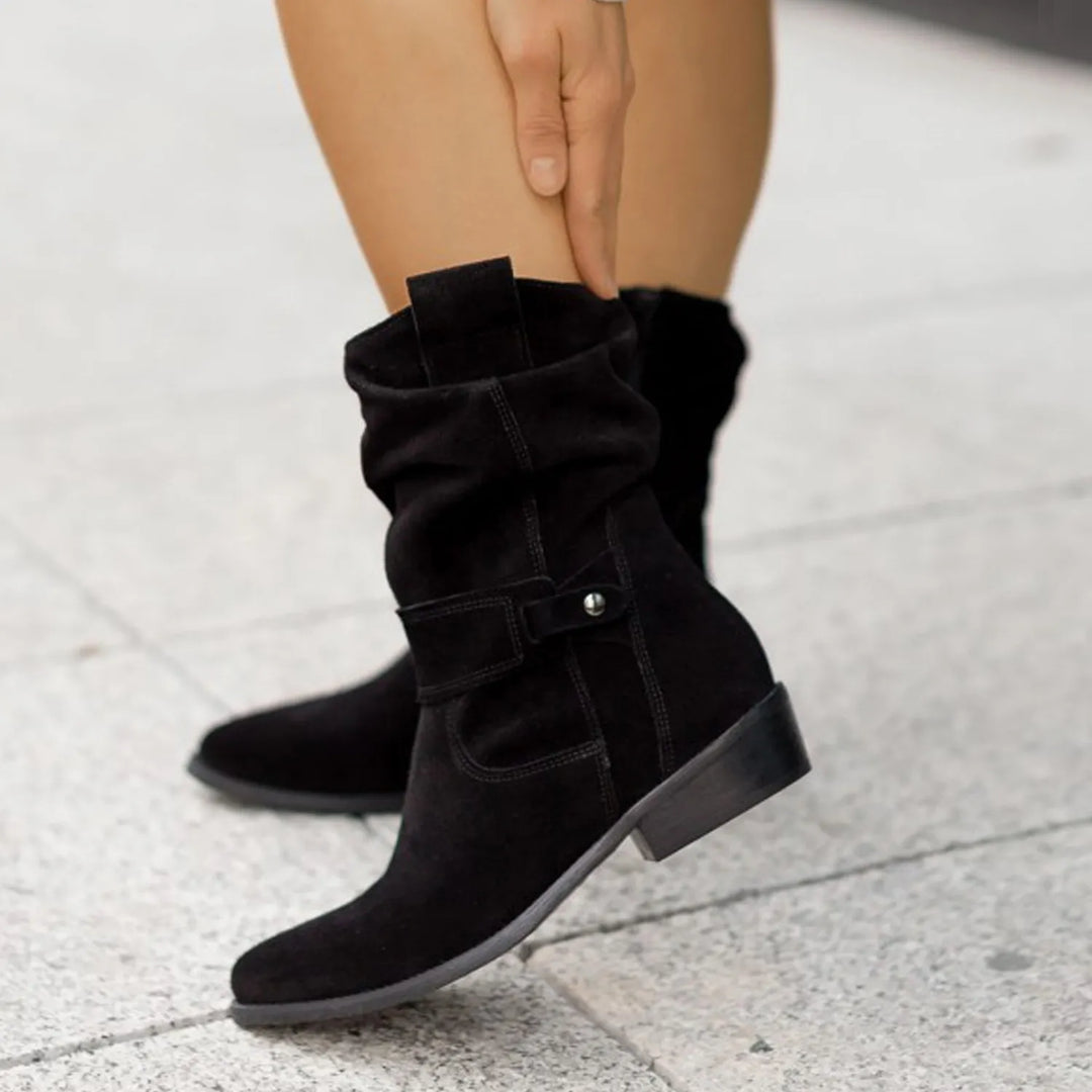 Women's Ankle Boots – Effortless Pull-On Comfort