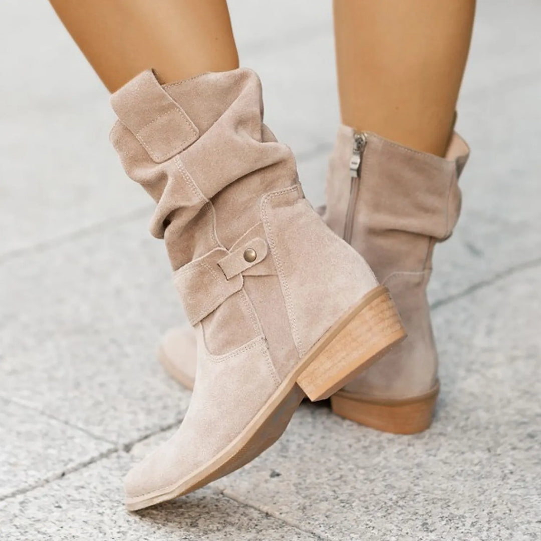 Women's Ankle Boots – Effortless Pull-On Comfort