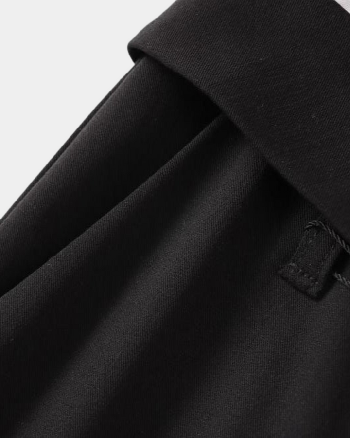 PINSTRIPE SLIT TROUSERS