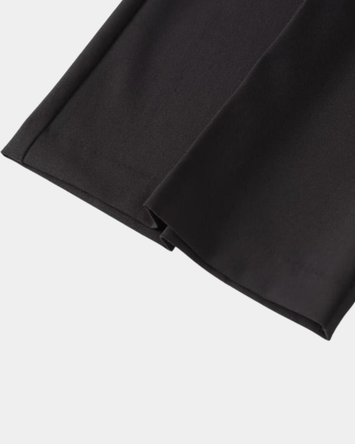 PINSTRIPE SLIT TROUSERS