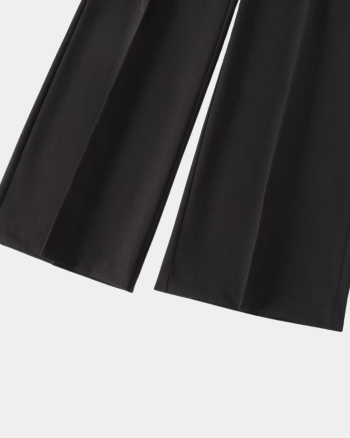 PINSTRIPE SLIT TROUSERS
