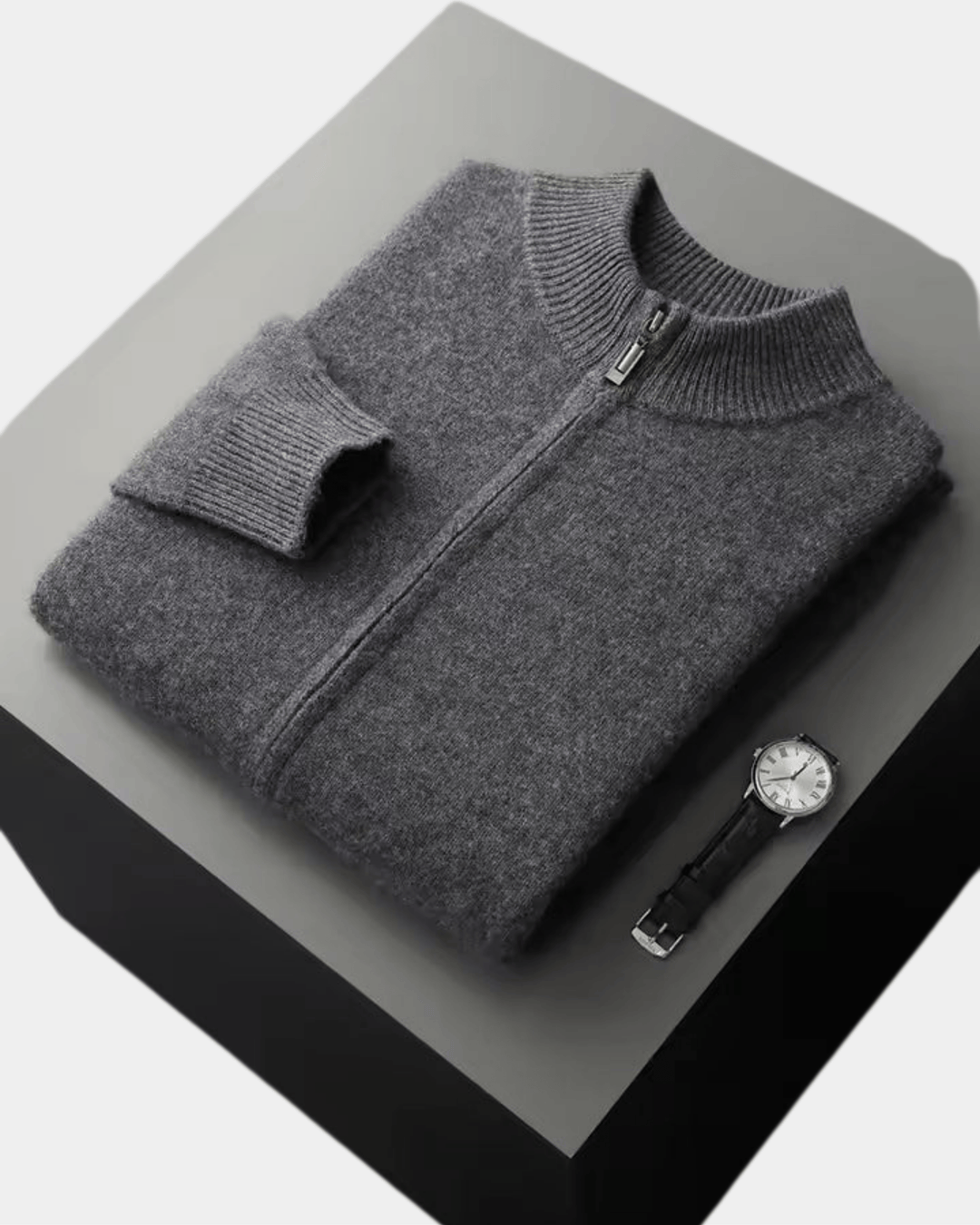 MINIMALIST ZIP KNIT LOUNGE SET