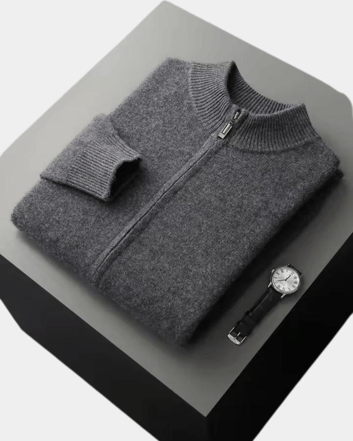 MINIMALIST ZIP KNIT LOUNGE SET