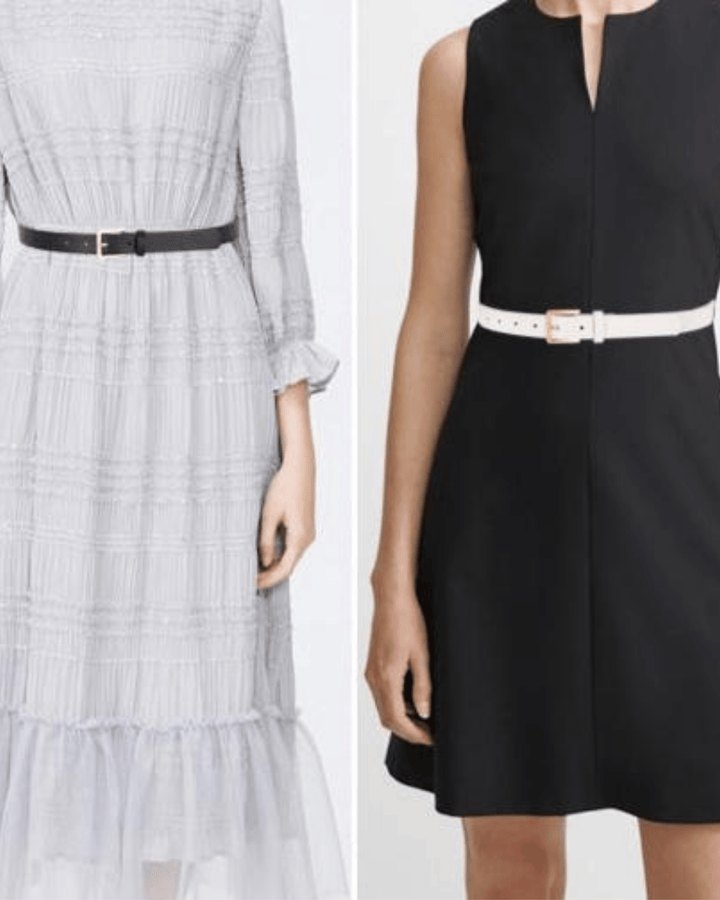 MINIMAL RECTANGLE BUCKLE BELT