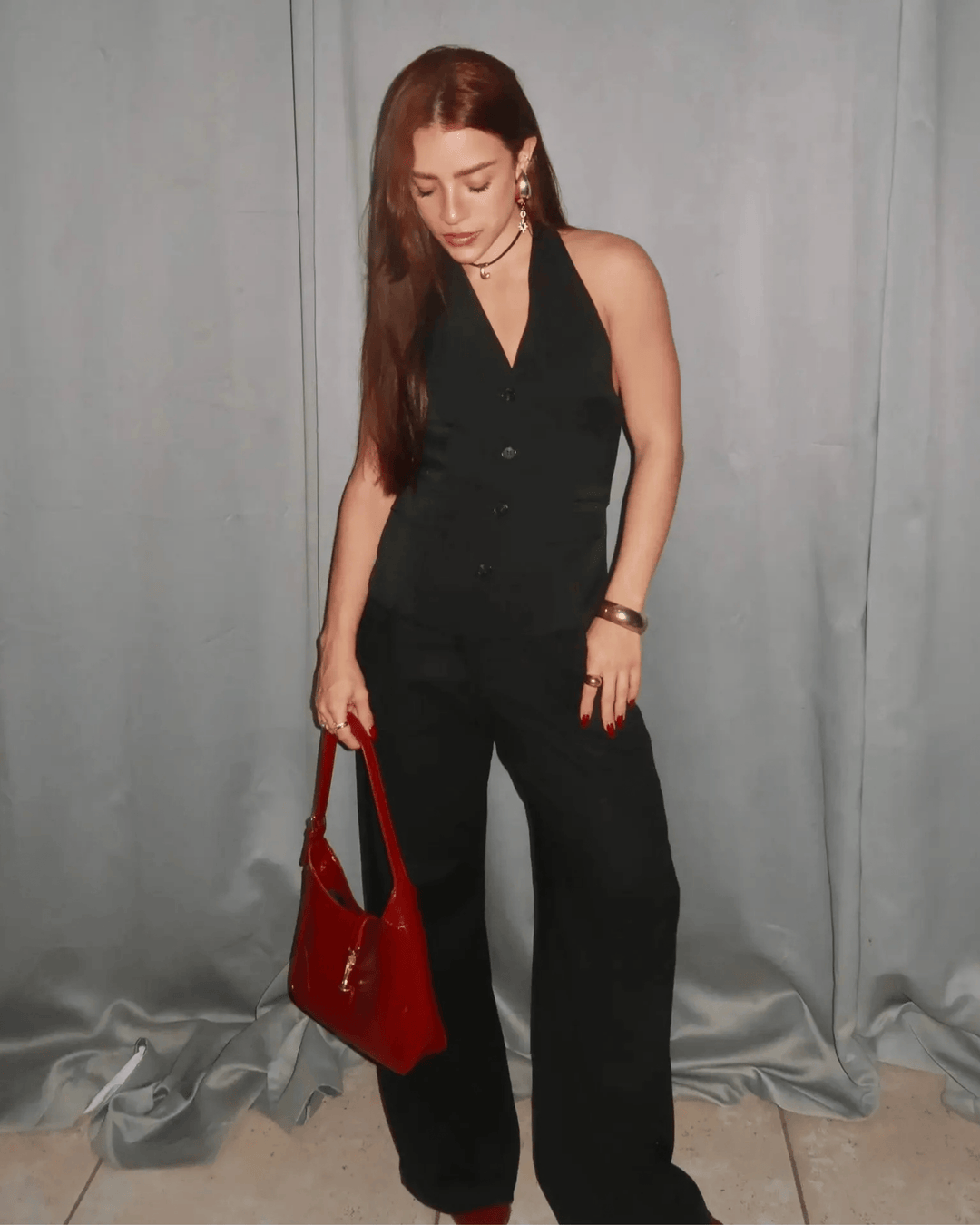 TAILORED VEST AND TROUSERS SET