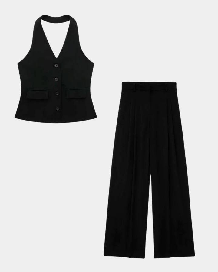 TAILORED VEST AND TROUSERS SET