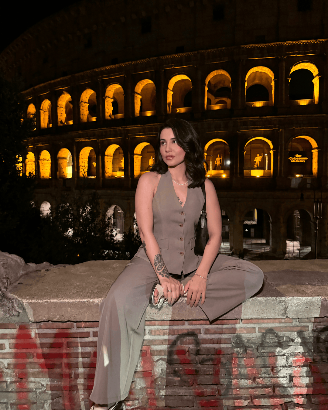 TAILORED VEST AND TROUSERS SET