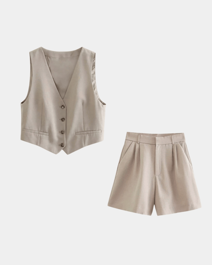 CLASSIC VEST AND SHORTS SET