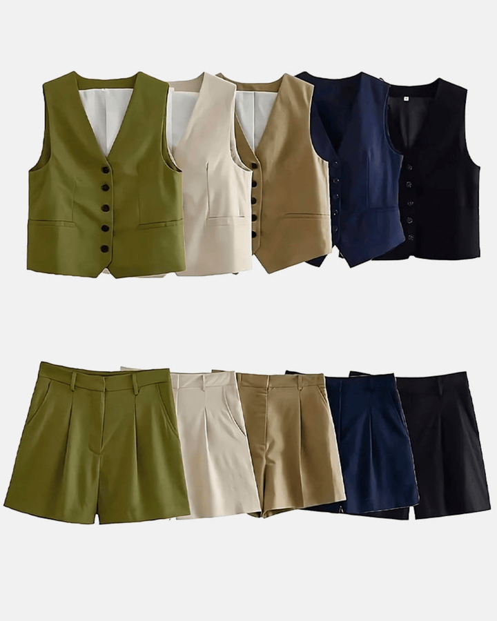 CLASSIC VEST AND SHORTS SET