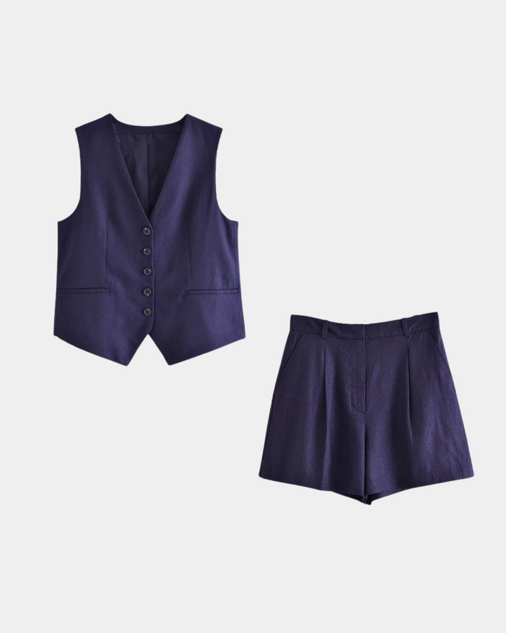 CLASSIC VEST AND SHORTS SET