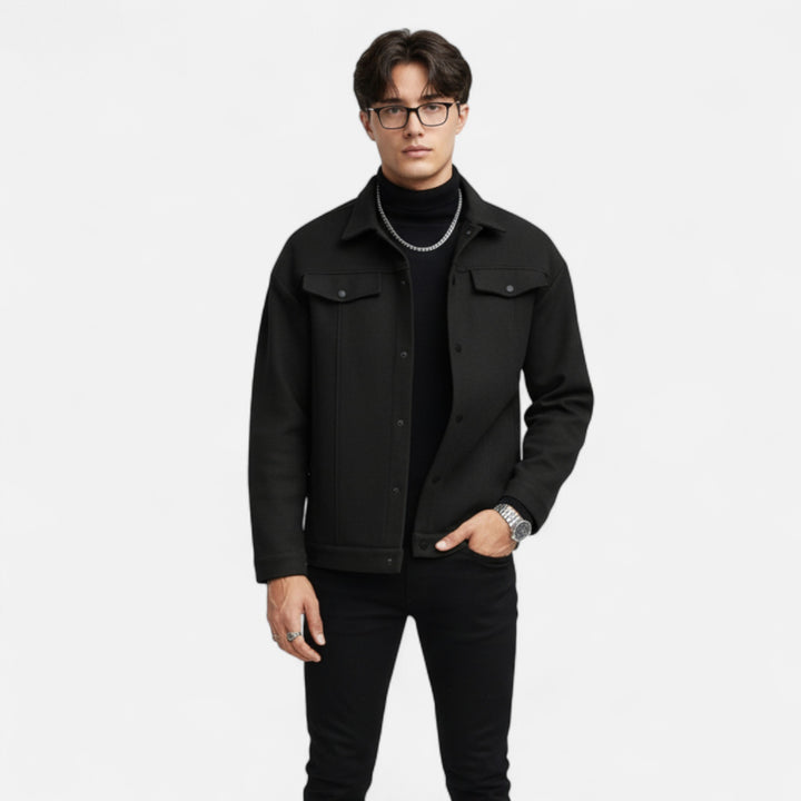 NOMU Lifestyle | Men’s Refined Zip Closure Jacket