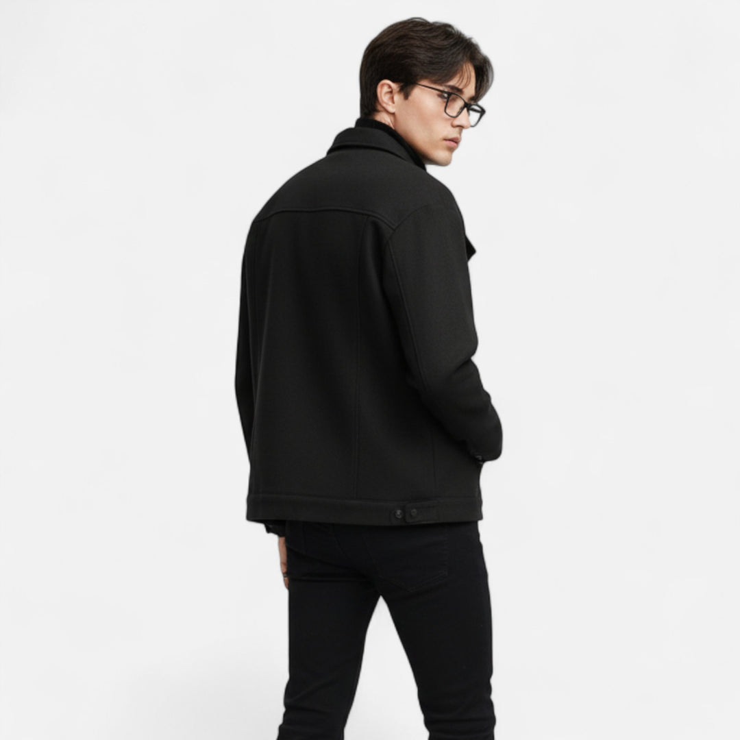 NOMU Lifestyle | Men’s Refined Zip Closure Jacket