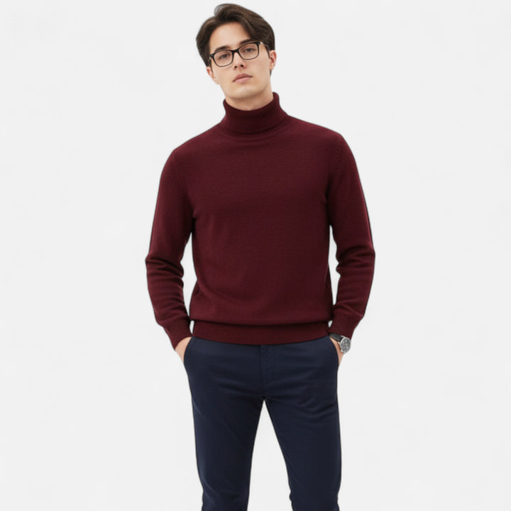 NOMU Lifestyle | Men’s Slim Turtleneck Sweater