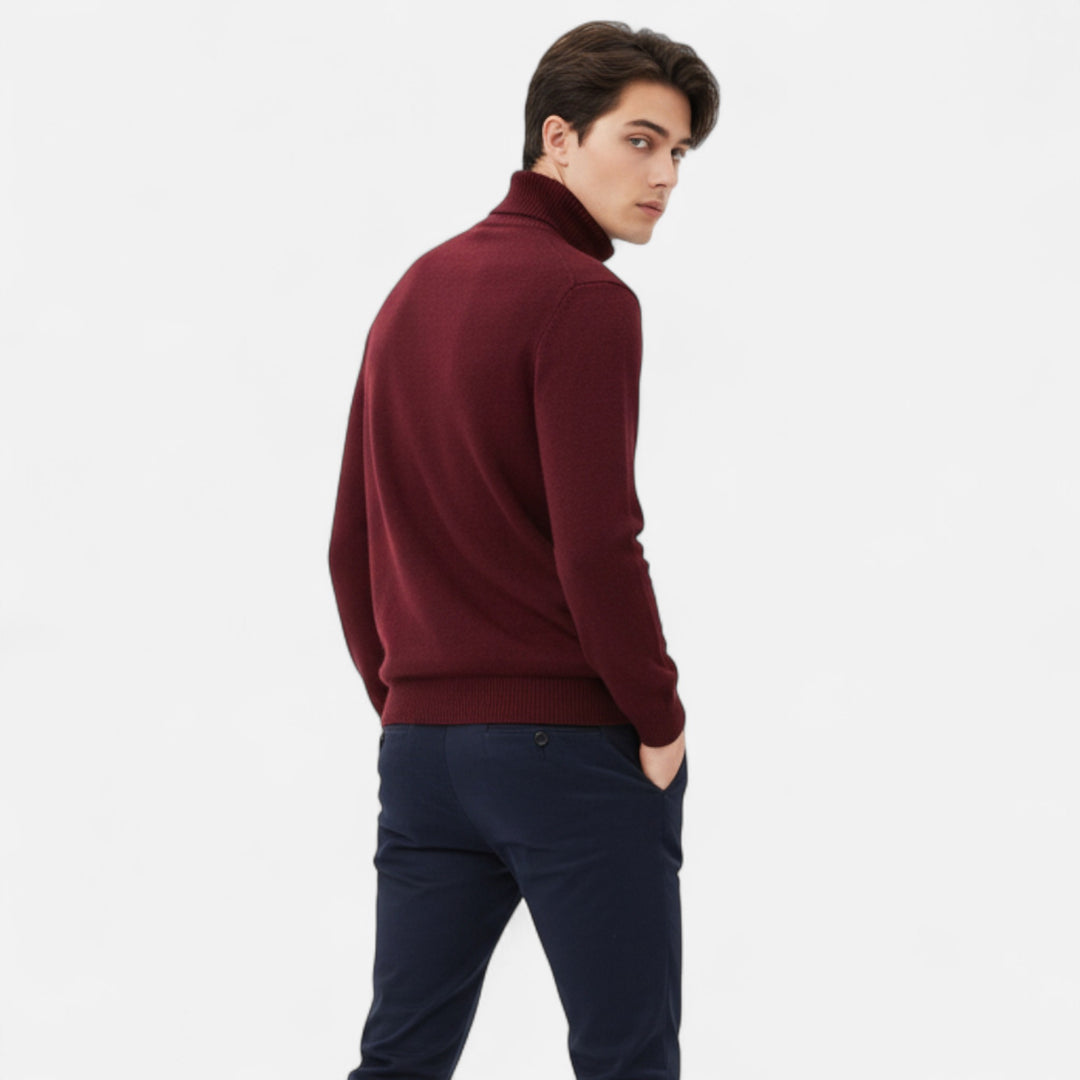 NOMU Lifestyle | Men’s Slim Turtleneck Sweater