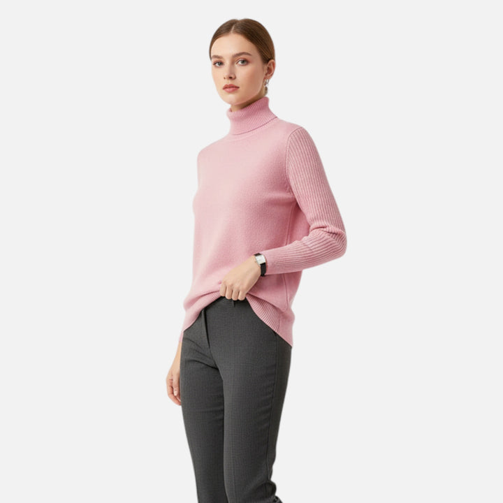 NOMU Lifestyle | Women’s Turtleneck Sweater – Heritage Comfort