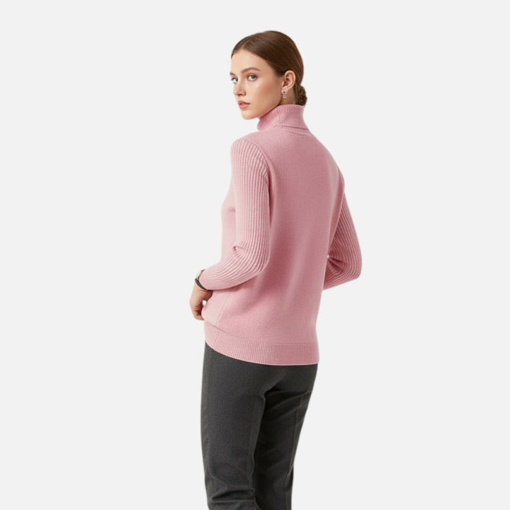 NOMU Lifestyle | Women’s Turtleneck Sweater – Heritage Comfort