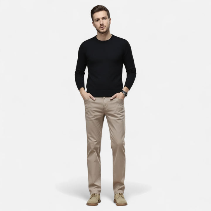 NOMU Lifestyle | Men’s Slim Fit Business Casual Trousers