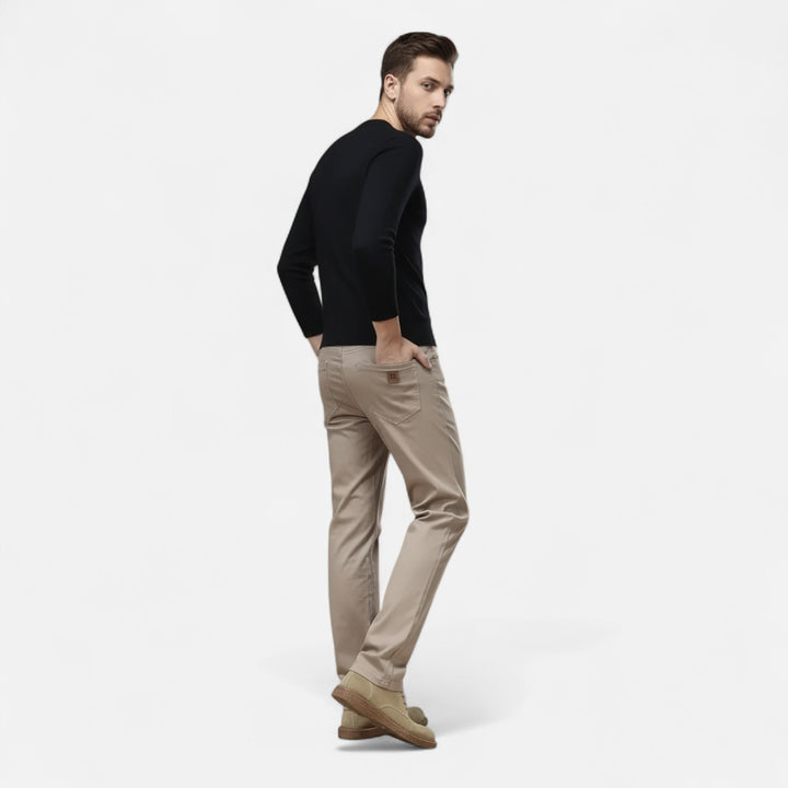 NOMU Lifestyle | Men’s Slim Fit Business Casual Trousers