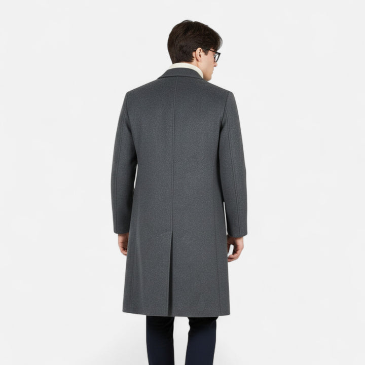 NOMU Lifestyle | Men’s Wool Long Overcoat