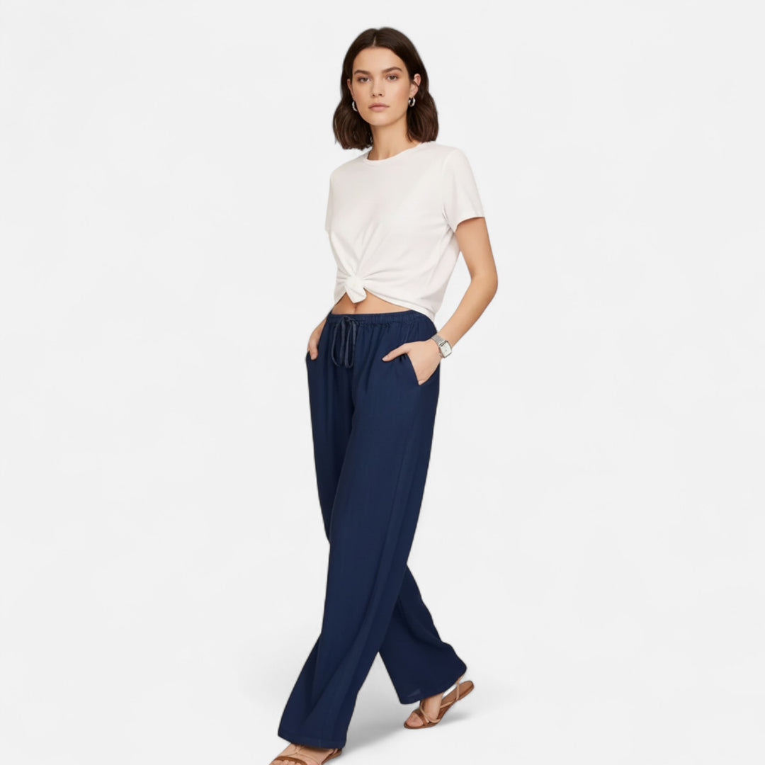 NOMU Lifestyle | Women’s Wide Leg Trousers – Effortless Elegance